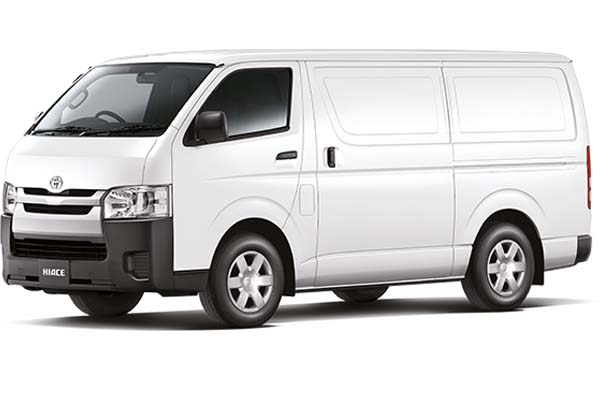 White Cargo Van.