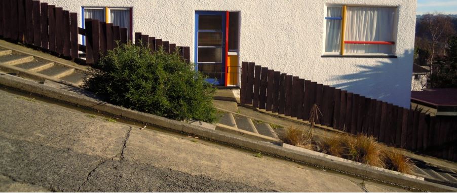 Steep street, Baldwin Street Dunedin.