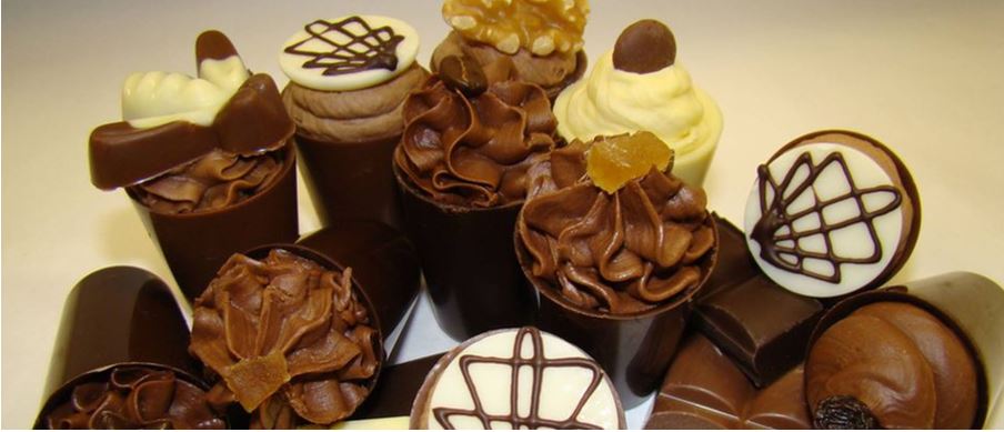 delectable selection of chocolates