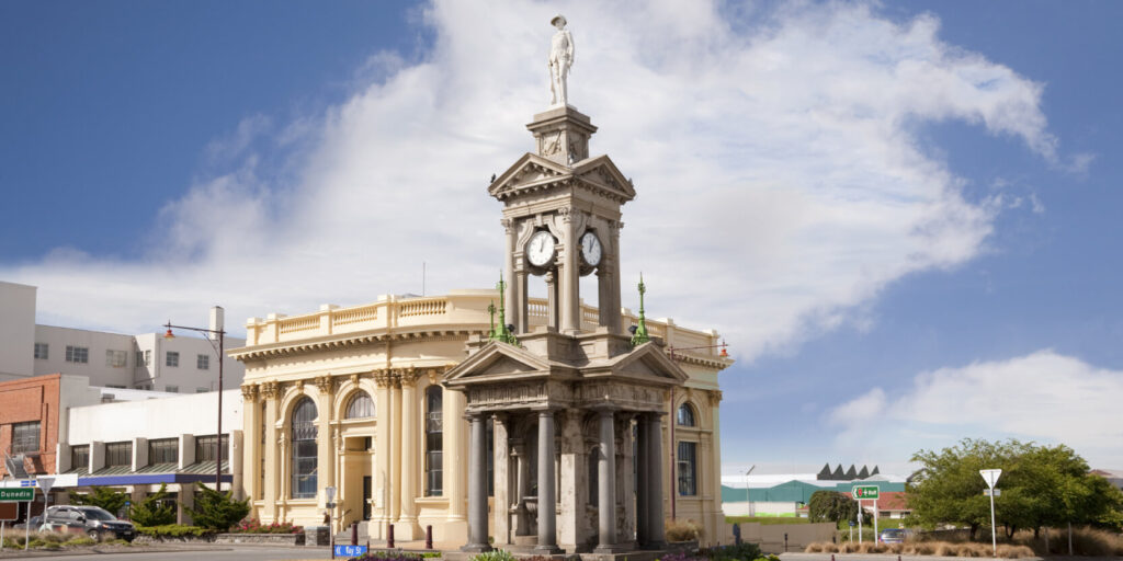 Invercargill clock tower.