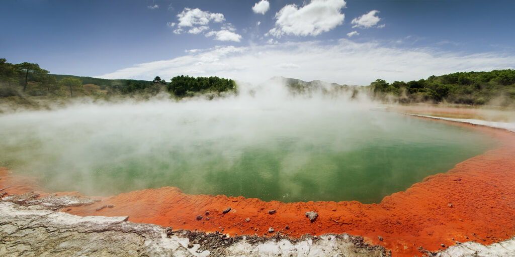 Geo thermal pool in Rotorua.